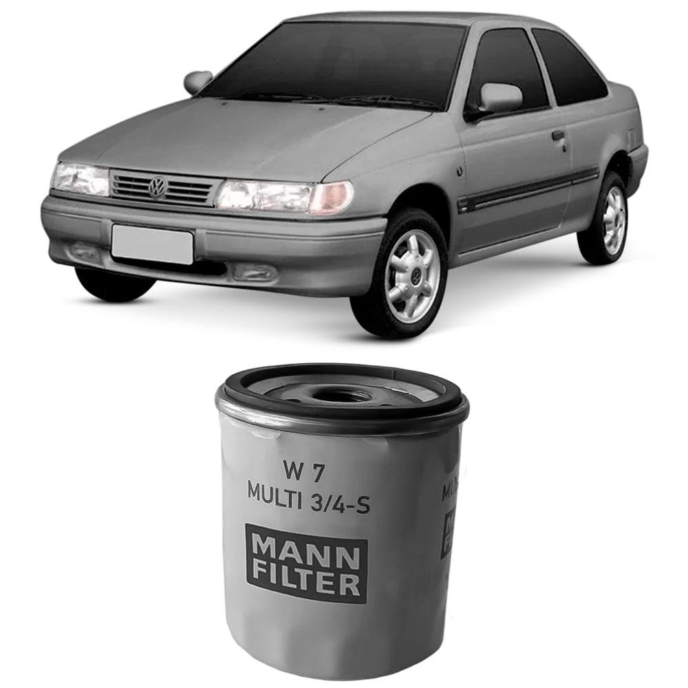 Filtro Óleo Volkswagen Logus Parati 89 a 94 MANN-FILTER W7MULTI3/4S em Oferta na Shopee