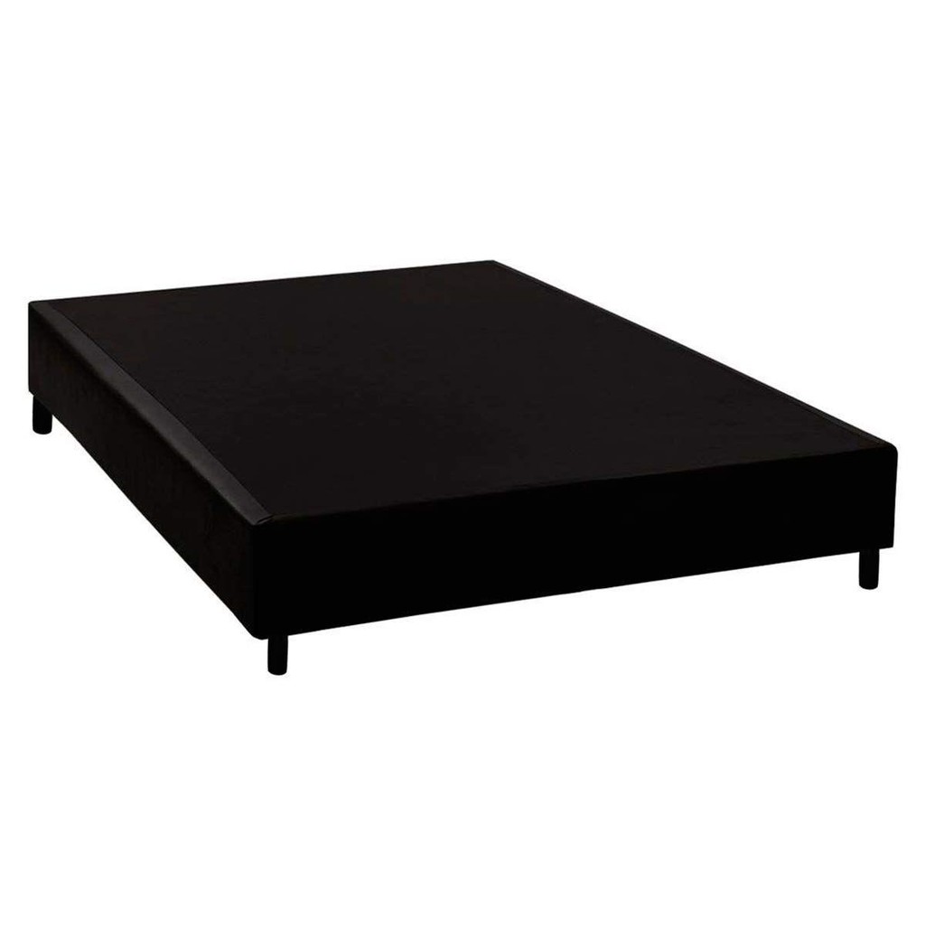 Cama Box Base Casal Universal Courano Black (138x188x20) - Costa Rica em Oferta na Shopee