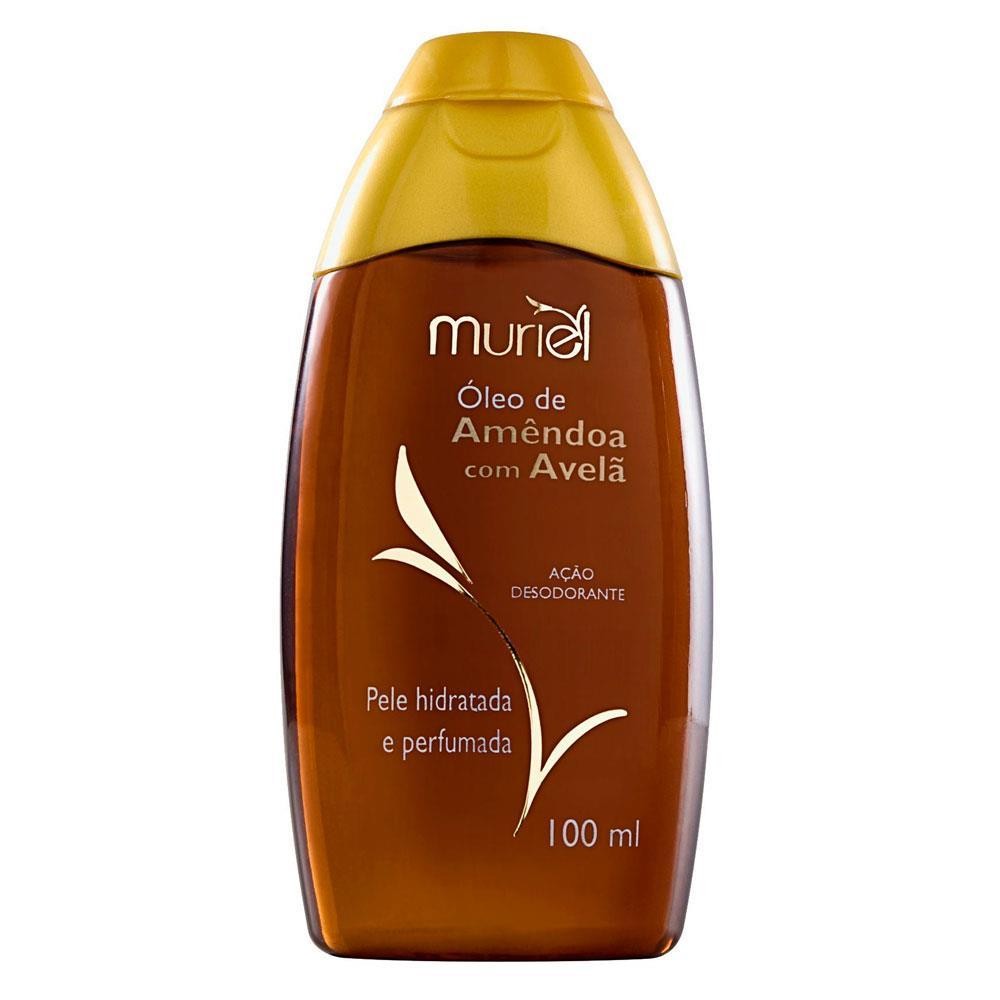 MURIEL ÓLEO CORPORAL AMÊNDOAS AVELÃ COM 100ML