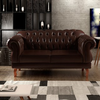 Namoradeira Chest 2 Lugares Duque Courano 150cm em Oferta na Shopee