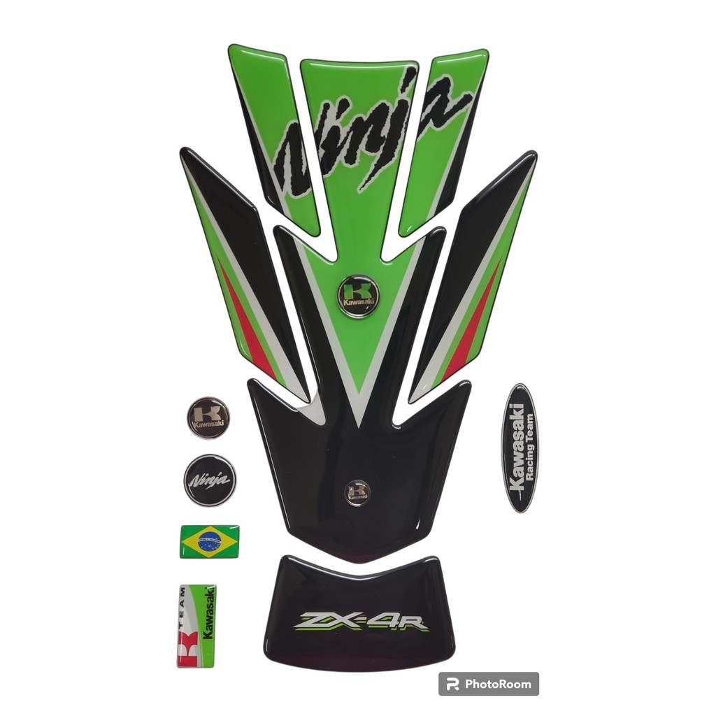 Adesivo Protetor Tanque Moto Kawasaki Ninja ZX-4R 2024