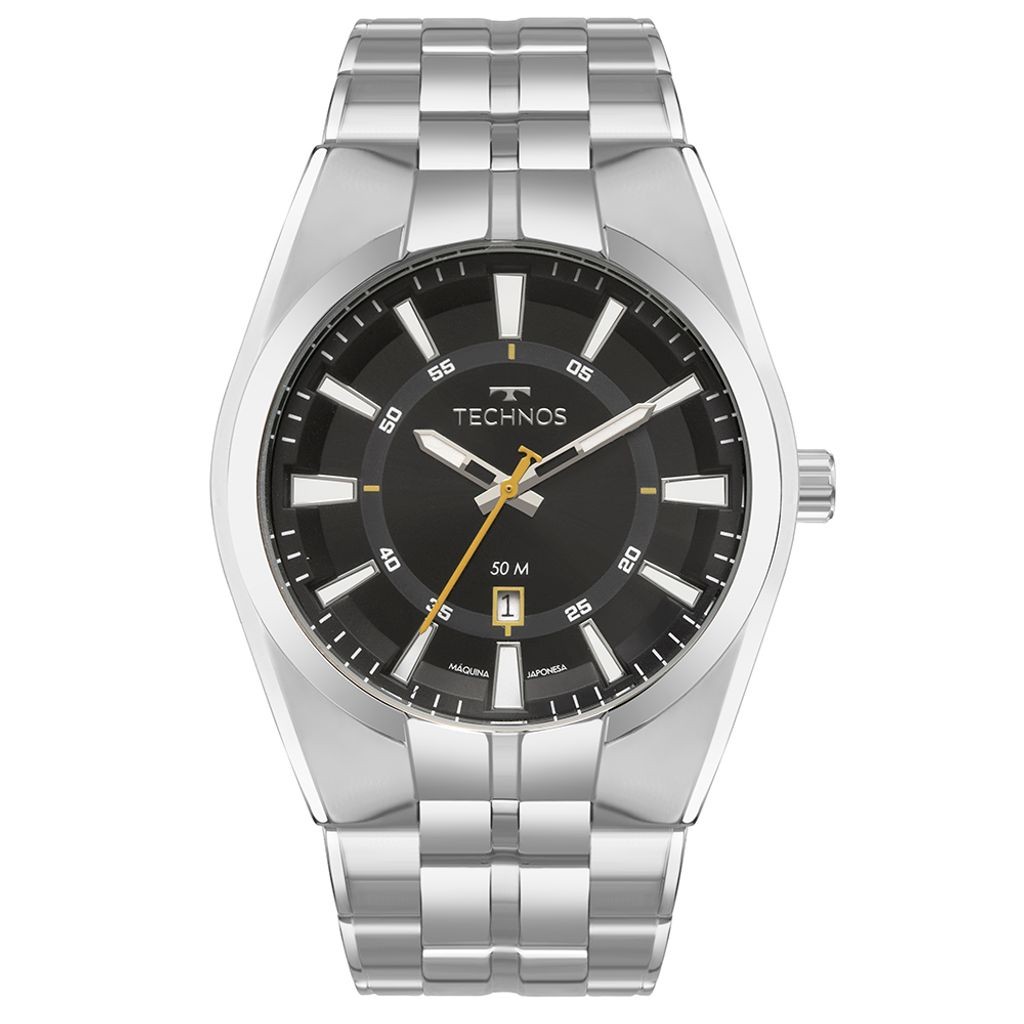 Relógio Technos Masculino Skymaster Prata - 2115TXI/1P - Watches