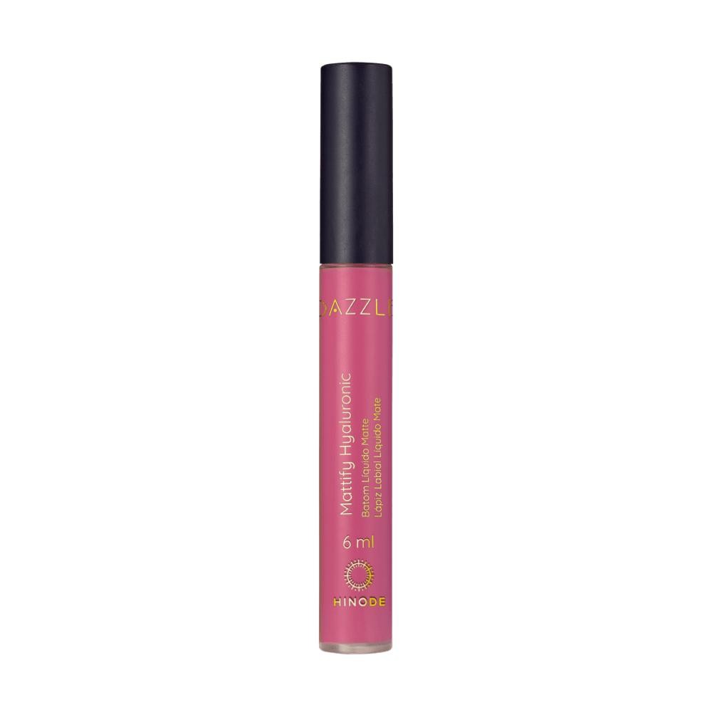 Batom Líquido Matte Mattify Dazzle 6ml Fucsia Hinode