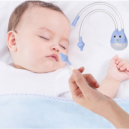 Kit Seringa E  Aspirador Lavagem Limpeza Nasal E Escova De dedo Bebês