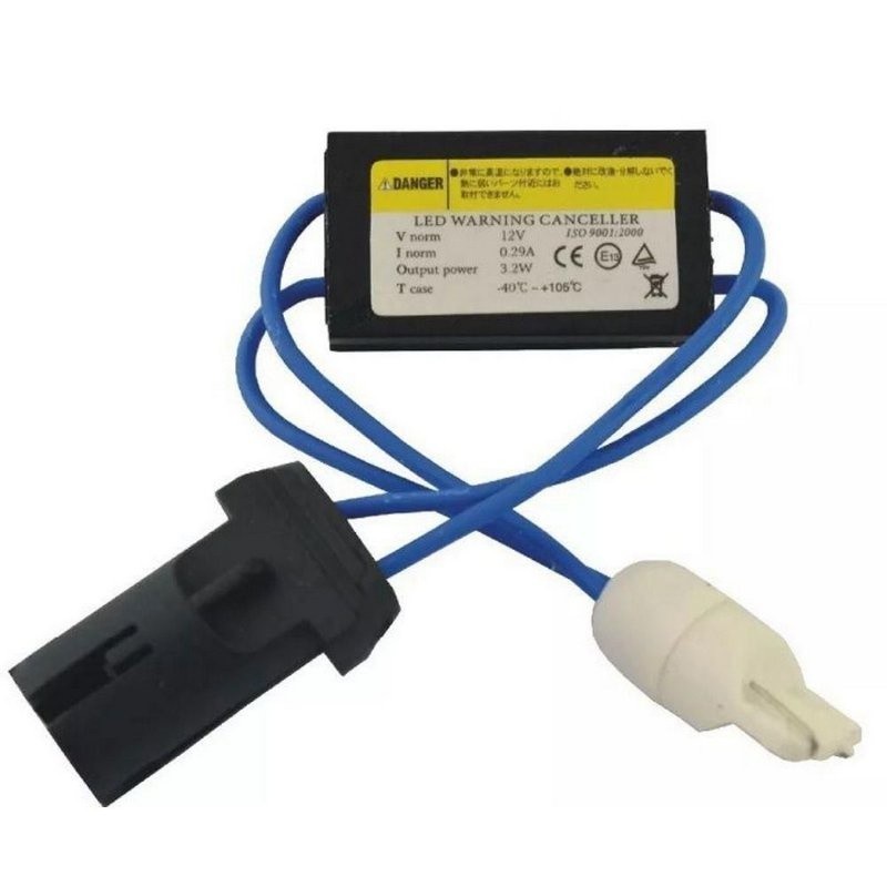 Resistor Canceller Veicular Para Lampada T10 (unidade)