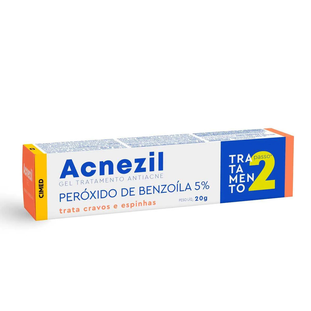 Acnezil Gel 20g Tramento Para Cravos e Espinhas