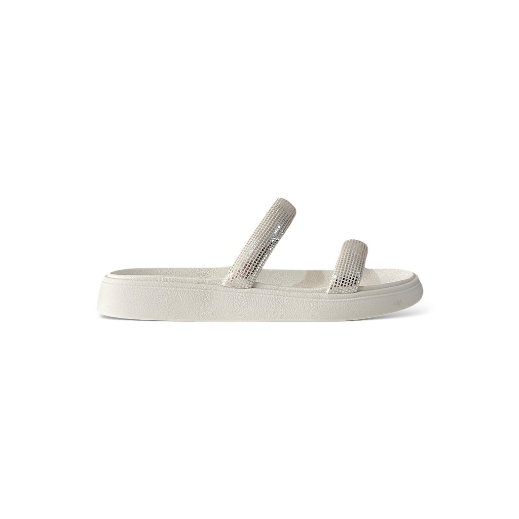 Sandalia Moleca Papete Flatform Birk Slide Tiras Glam Macia Confortável Verão Promoção 5507101