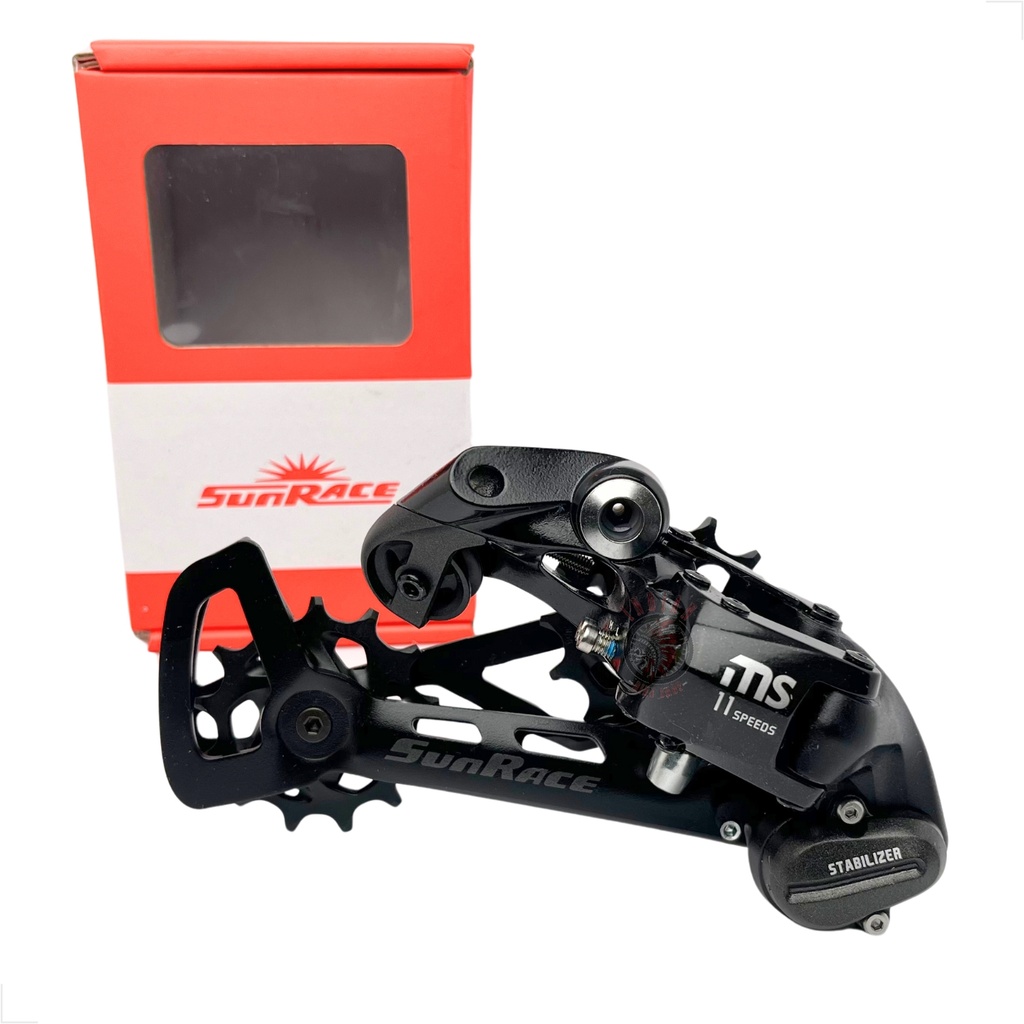 CAMBIO TRASEIRO SUNRACE MS300 P/ 1X10V OU 1X11V C/ K7 11/46 11/50 11/51 - MTB PRETO em Oferta na Shopee