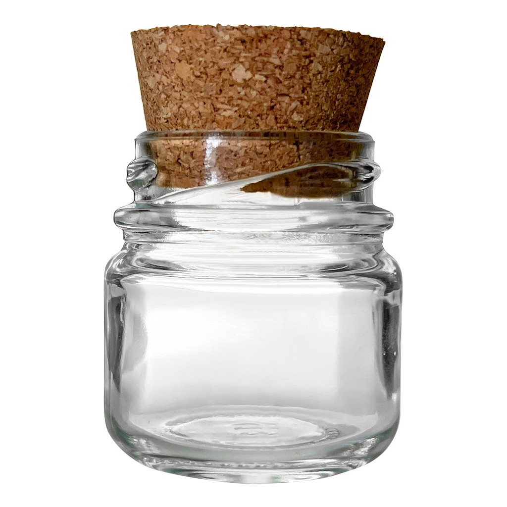 Kit Com 24 Potinhos De Vidro 40ml + Rolhas em Oferta na Shopee