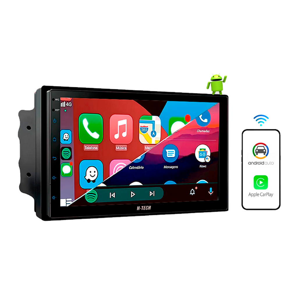 MULTIMIDIA ANDROID H-TECH HT-8730CA 7 POL OCTACORE 3 + 32GB