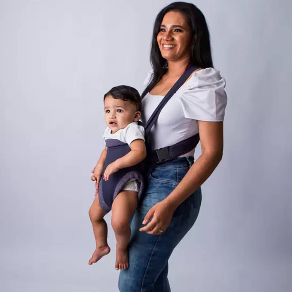 Canguru Bublim Baby Liso Detalhe Estampado em Oferta na Shopee