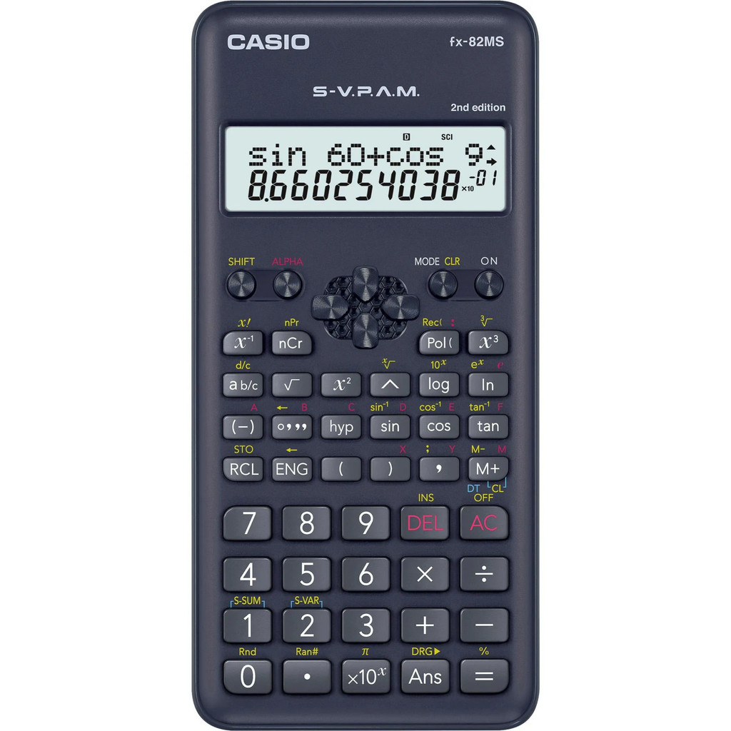 Calculadora científica 240 funções FX82ES PLUS Casio - 1 Unidade