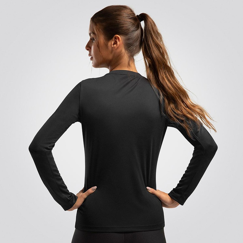 Camiseta de Academia Feminina Essential Manga Longa - Olympikus — imagem 2 de 2