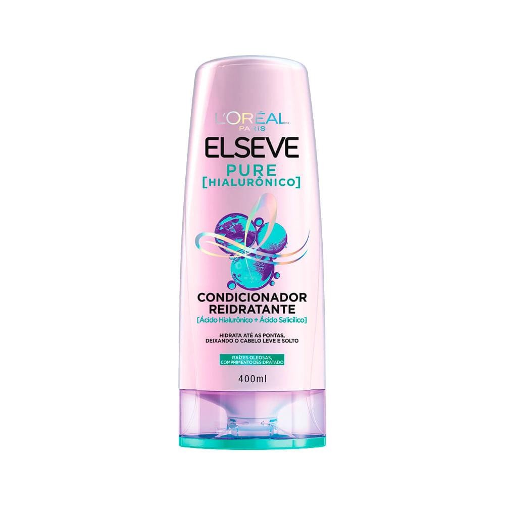CONDICIONADOR ELSEVE 400ML PURE HIALURONICO