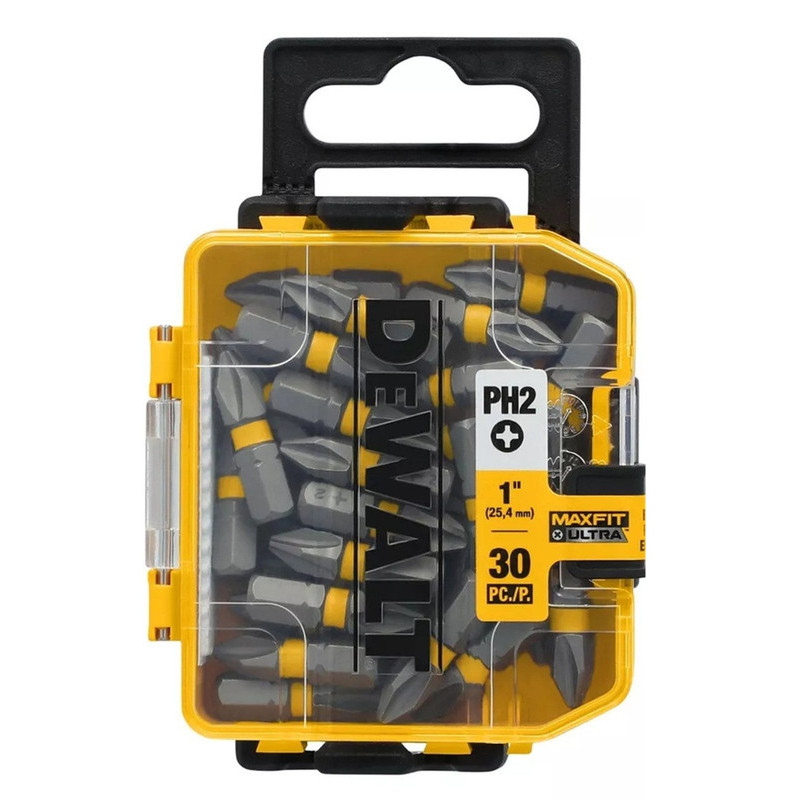 Kit Bits Ph2 Maxfit 30 Pcs Dewalt DWA1PH2UMF30 em Oferta na Shopee