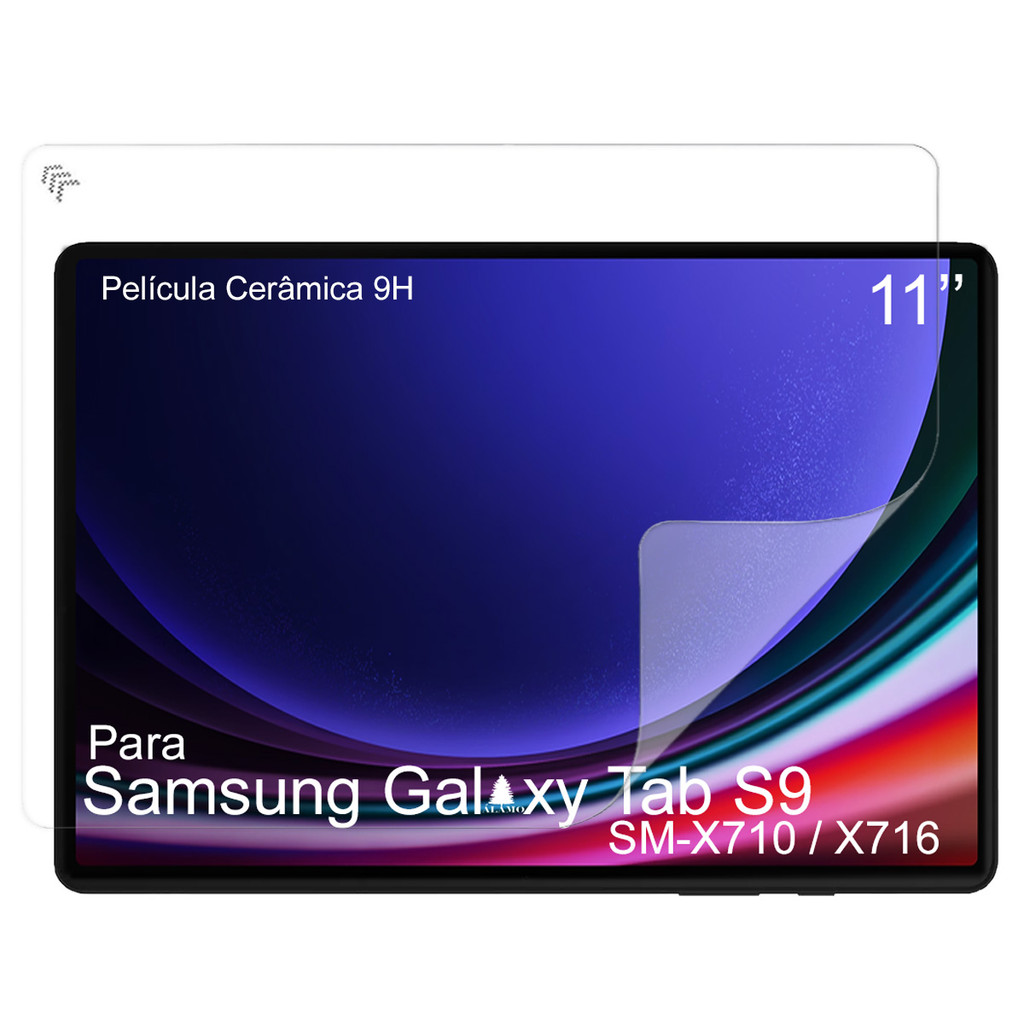 Película Cerâmica Paperlike 9d Galaxy Tab S9 Fe Sm-x510 11 Resistente Menor Preço Alamo - Miniatura 2