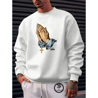 Moletom Mãos Hip Hop Masculino e Feminino  Casaco Gola Careca  Blusa de frio Inverno 2025 Lançamento Ref 300 em Oferta na Shopee