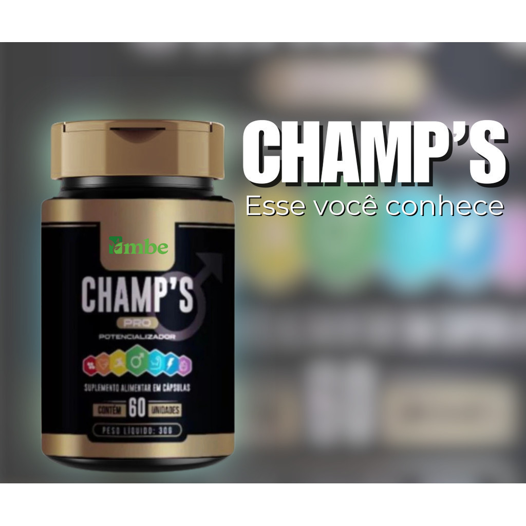 CHAMPS - 60 CAPSULAS