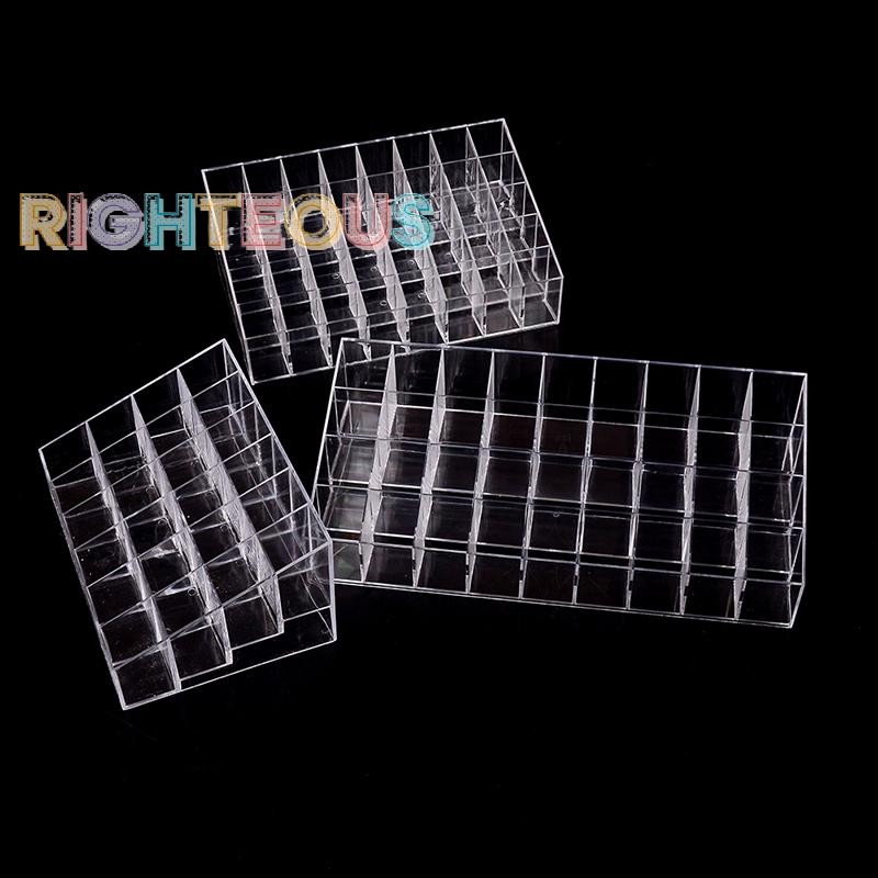 Rightrous 24/36/40 Suporte De Batom Expositor Organizador De Cosméticos Estojo De Maquiagem Acrílico Novo