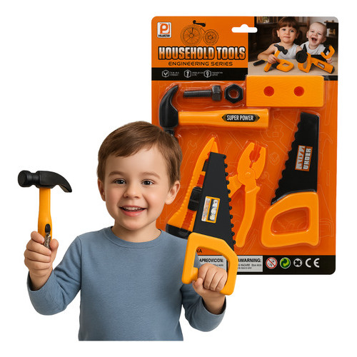 Kit De Ferramentas Brinquedos Infantil Construtor Divertido em Oferta na Shopee