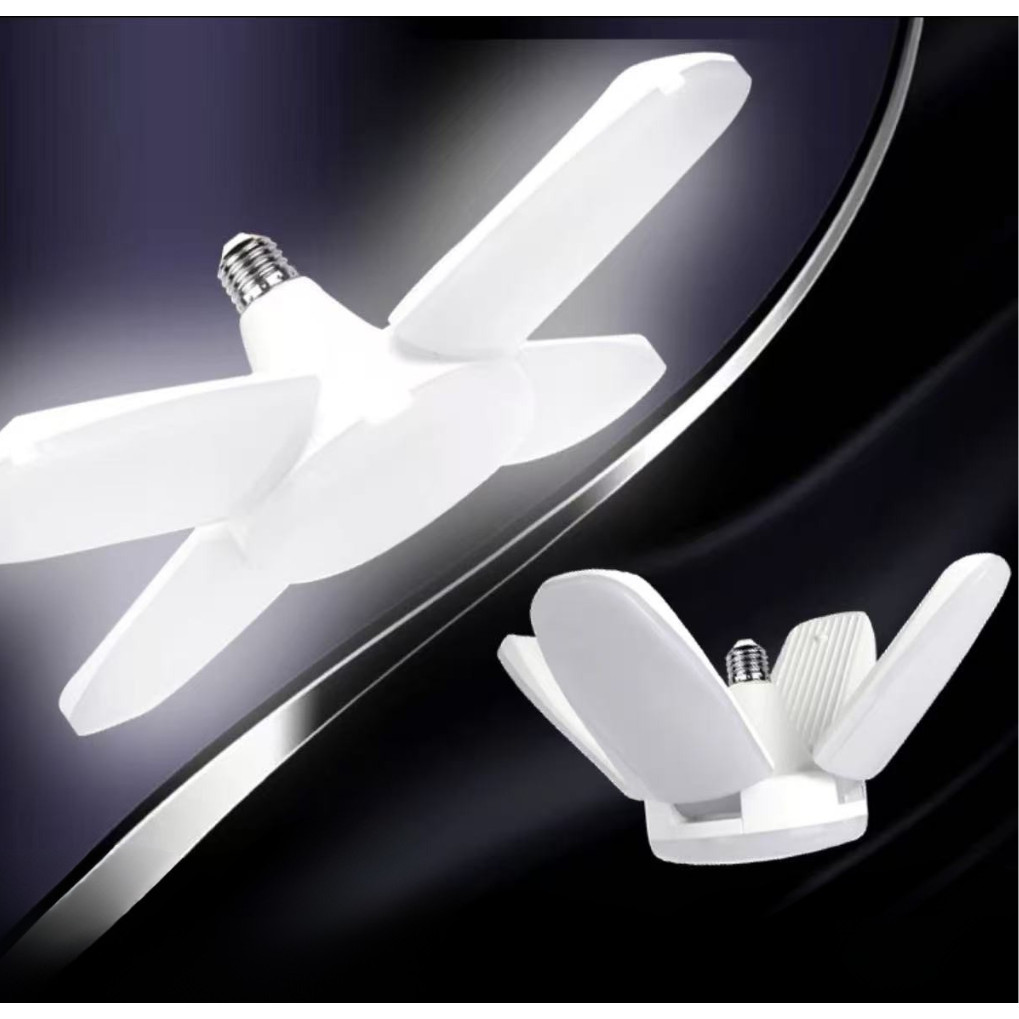 Lâmpada Bulbo LED Economico 60W Dobrável 6500K Bivolt Pétalas E27 Iluminação Residencial Multiuso em Oferta na Shopee