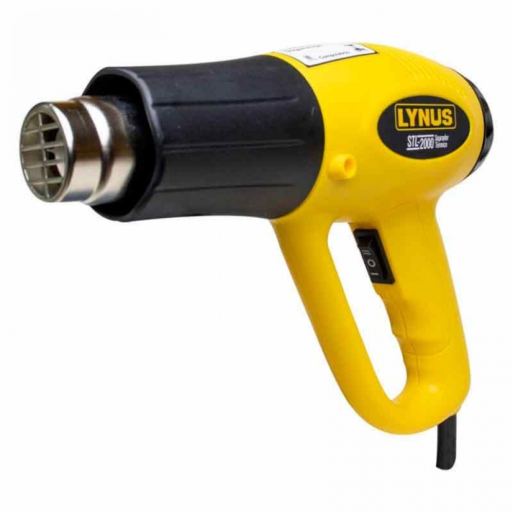 Soprador térmico 2000W 300 a 550 °C 2 estágios - STL-2000 - Lynus - Home & Living