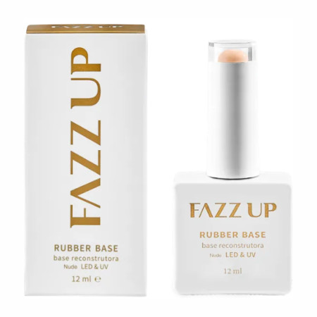 Base Rubber Nude 12ml - Fazzup em Oferta na Shopee