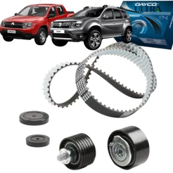 Kit Correia Dentada Tensor Renault Duster / Oroch 2.0 16V - 2012 a 2022 (Dayco KTB899)