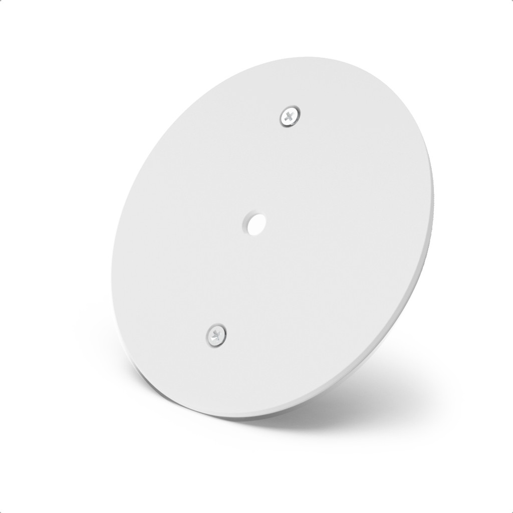 Kit 2 Espelho Placa Redonda Tampa Cega Trilho Eletrificado em Oferta na Shopee