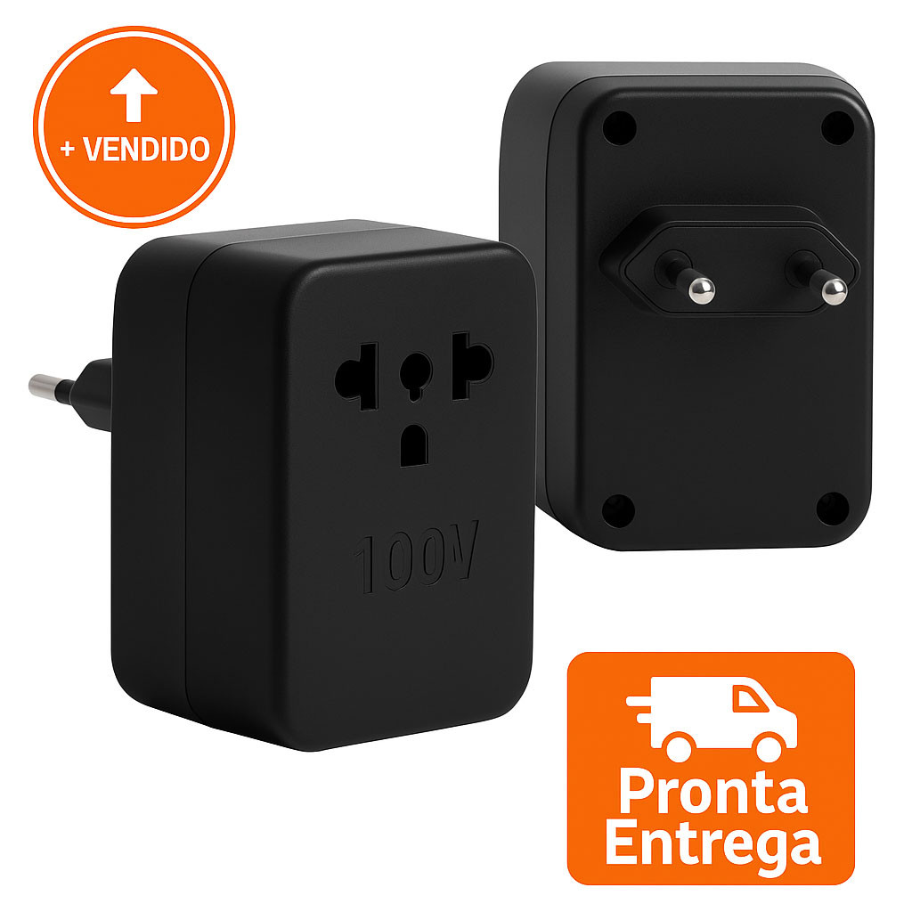 Transformador Conversor de Voltagem 110-220V ou 220-110V 100 Watts LEIA A DESCRIÇÃO em Oferta na Shopee