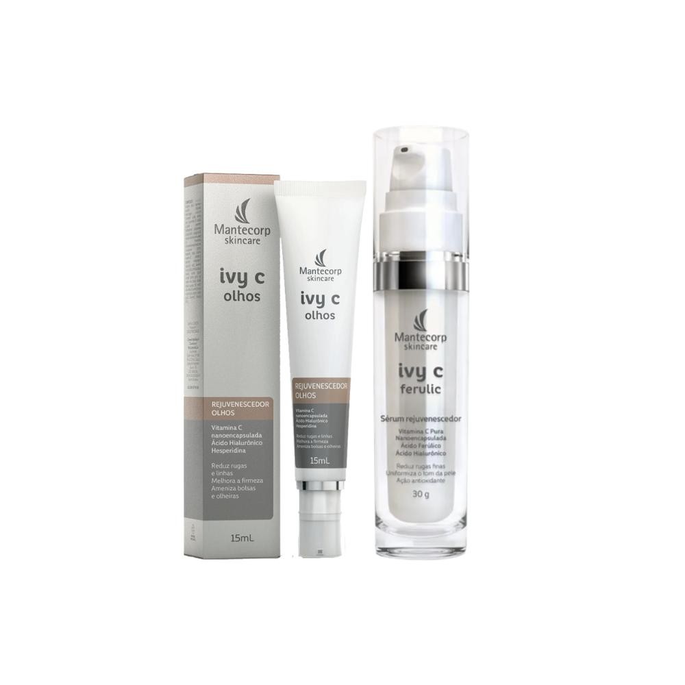 Kit Rejuvenescimento Ivy C Ferulic e Ivy C Olhos