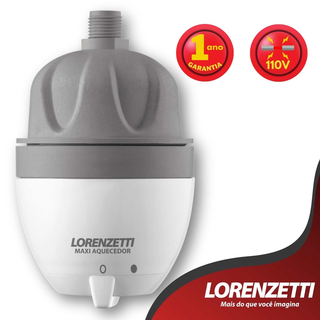 Aquecedor de Água Lorenzetti Maxi Ultra Branco 4600W 127V