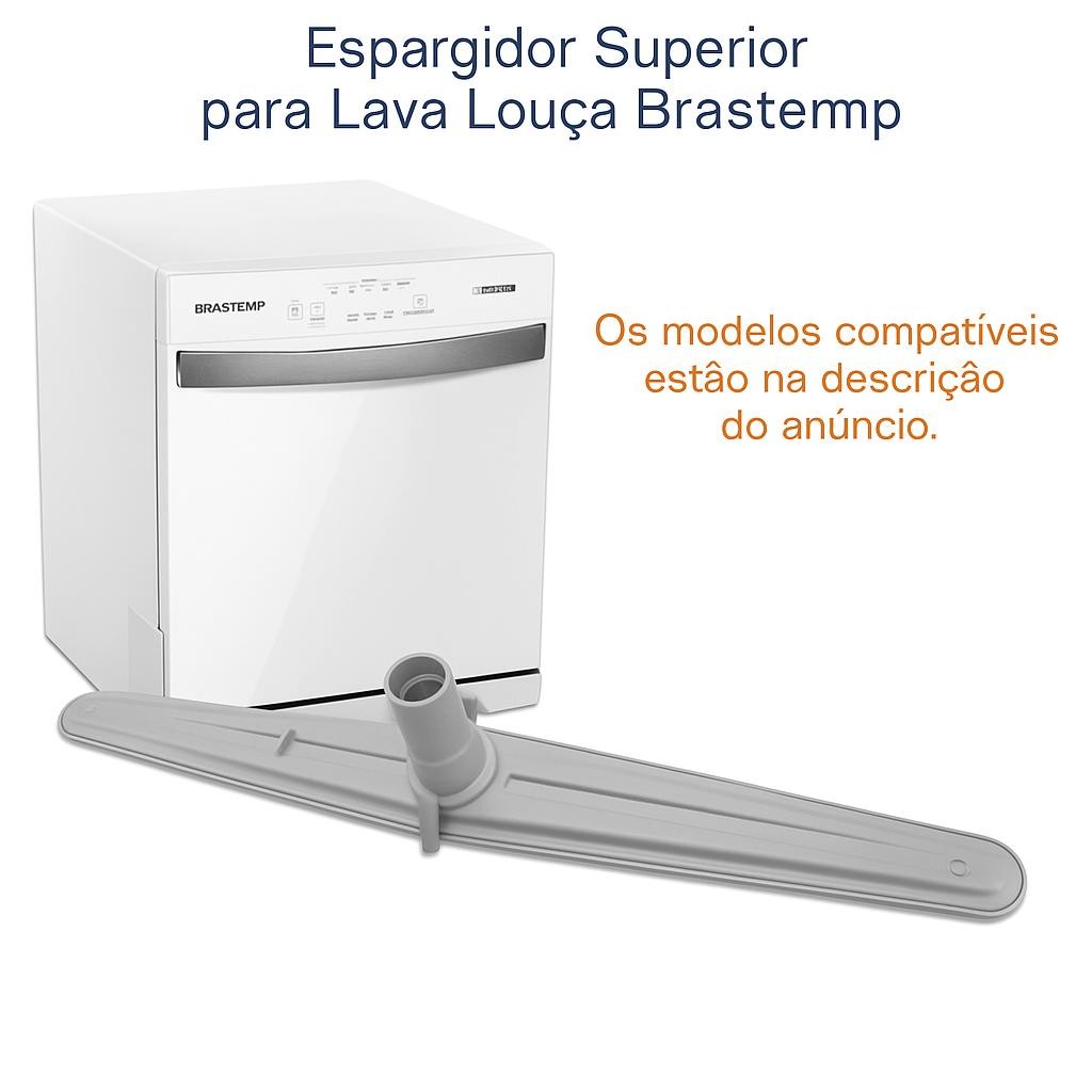 Hélice Inferior E Superior Lava Louça Brastemp 8 Serviços
