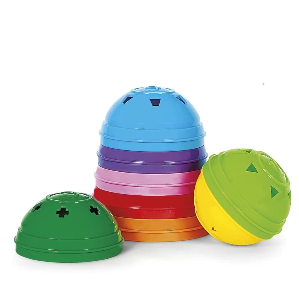 Brinquedo Infantil Bola Didática Desmontável - Poliplac Colorido