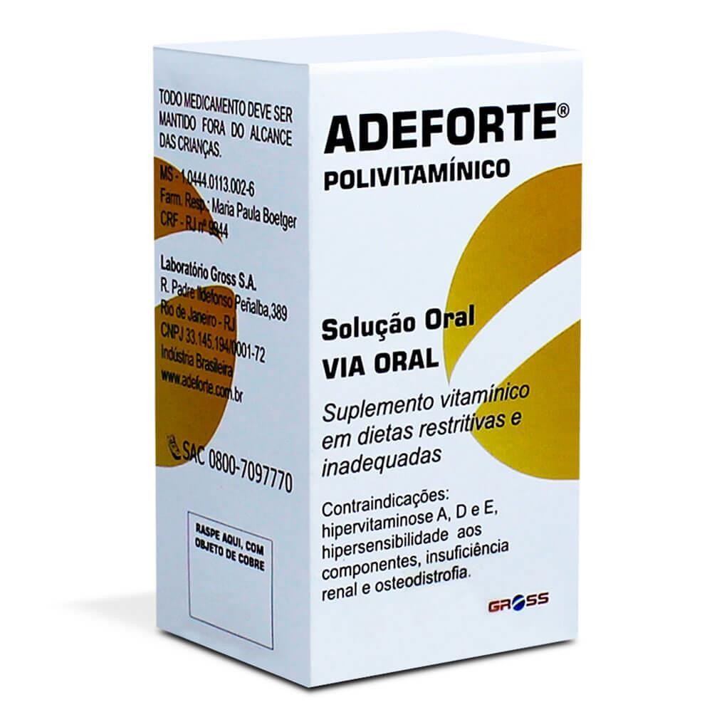 Adeforte Oral Com 1 Ampola De 3Ml Suplemento em Oferta na Shopee
