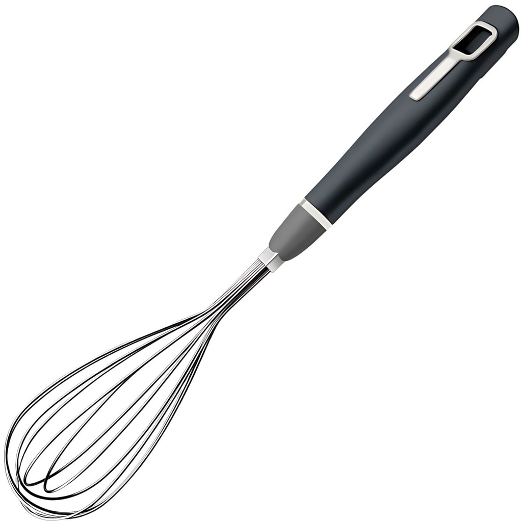 Batedor Manual Tramontina Verano Inox Cabo Polipropileno Ônix Batedor clara de Ovos Fuê Fues Bolo Cozinha Utensilio em Oferta na Shopee