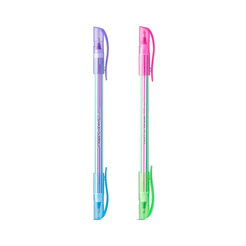 Caneta Doble Bicolor 1.0mm - Bazze