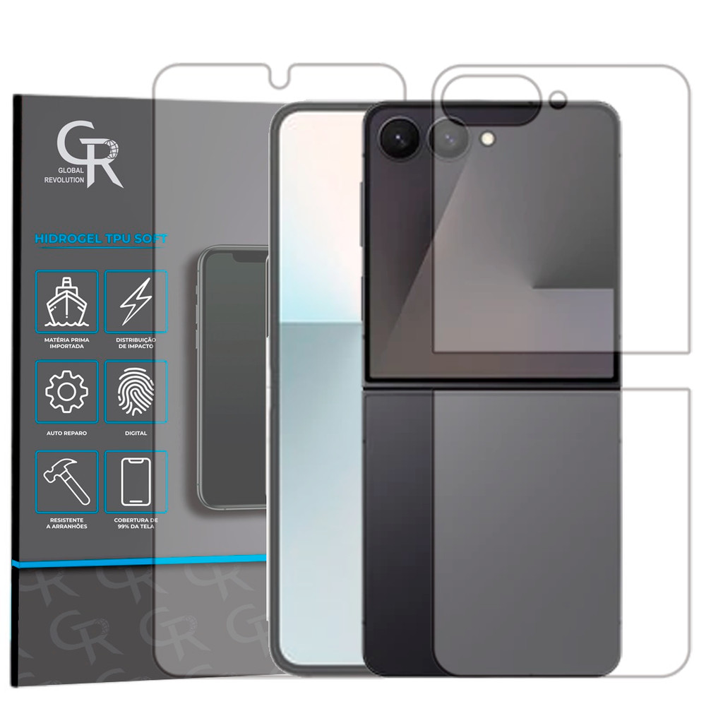Película Hidrogel Frente Verso Para Galaxy Z Flip 7 FE em Oferta na Shopee