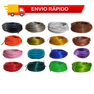 1 kg Fio Plástico Pvc Cordinha Cordao Espaguete Macarrao Enrolar Cadeira e Artesanato Alta Qualidade