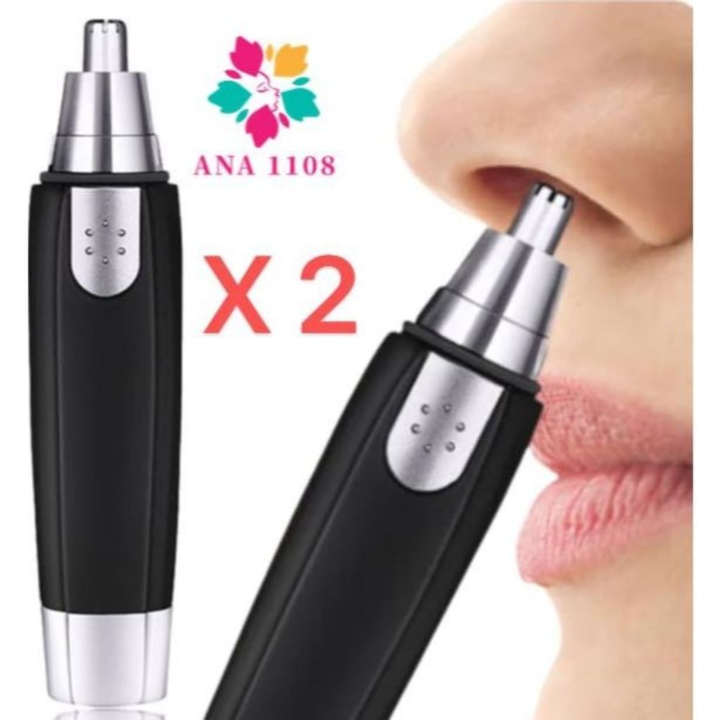 GGUAN Máquina de Cortar Pelos Cortador Aparador de Cabelos do Nariz e Ouvido Nose Ear Hair Trimmer em Oferta na Shopee