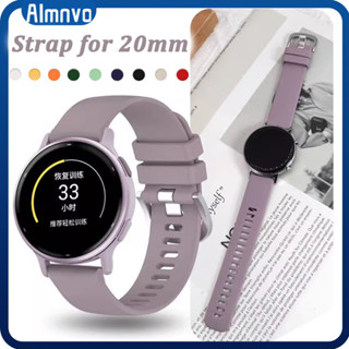 Pulseira Silicone Para Relógio Smartwatch Samsung Galaxy Watch 7/FE/6/5/4/Amazfit GTR GTS/Huawei GT/Garmin Acessórios em Oferta na Shopee