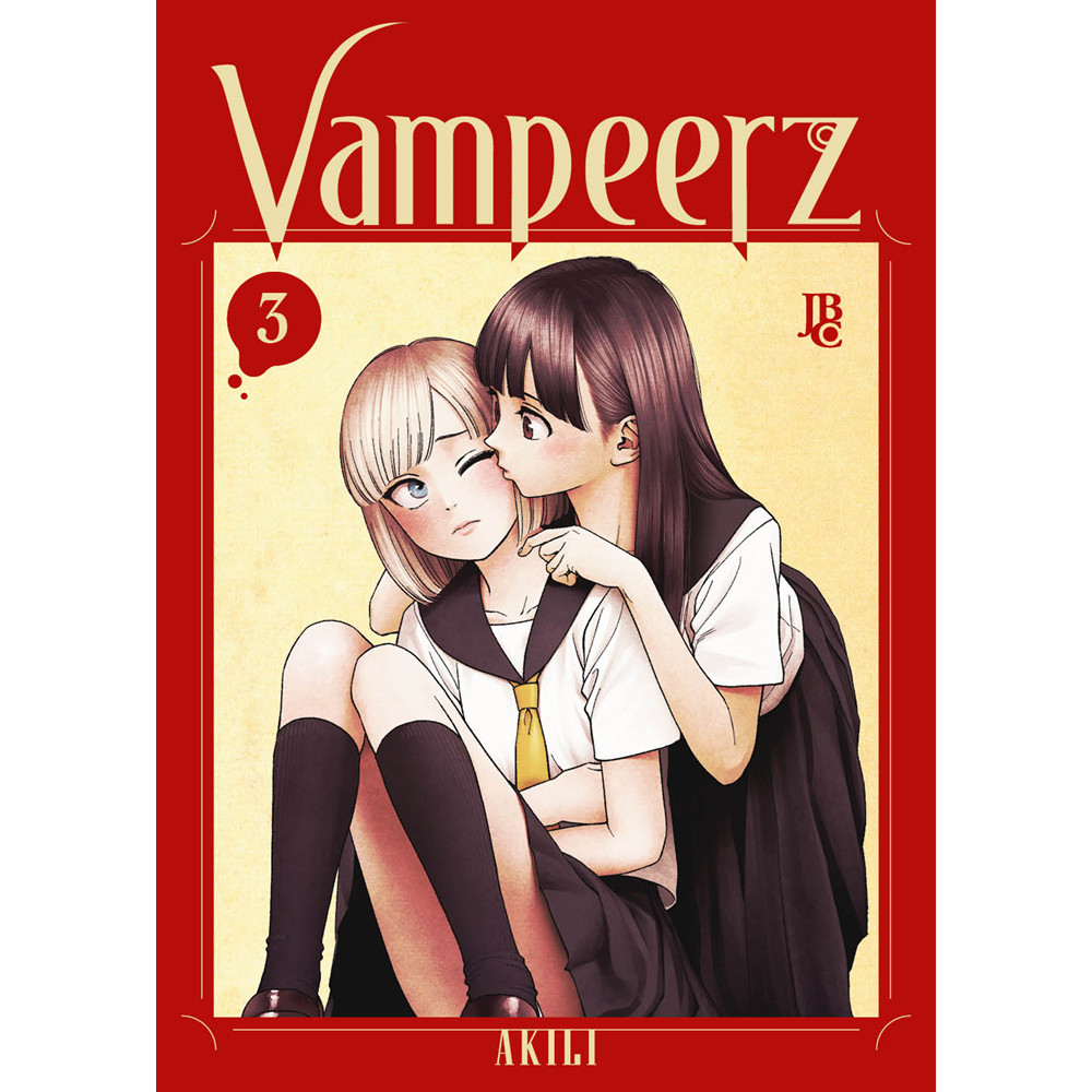 Capa do livro Mangá - Vampeerz Vol. 03 - por Akili - Editora JBC