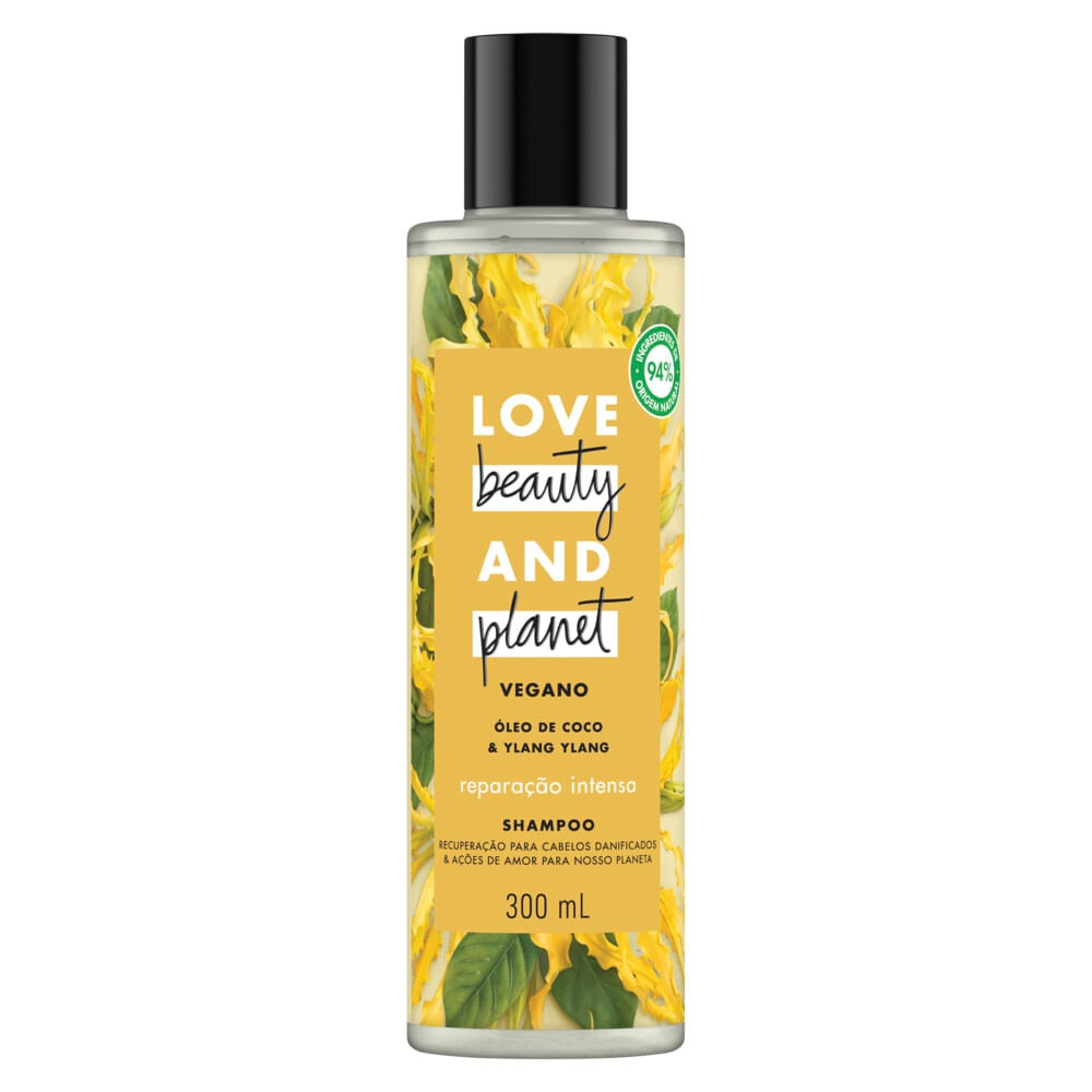 Shampoo Love Beauty and Planet Reparação Intensa 300ml - Beauty