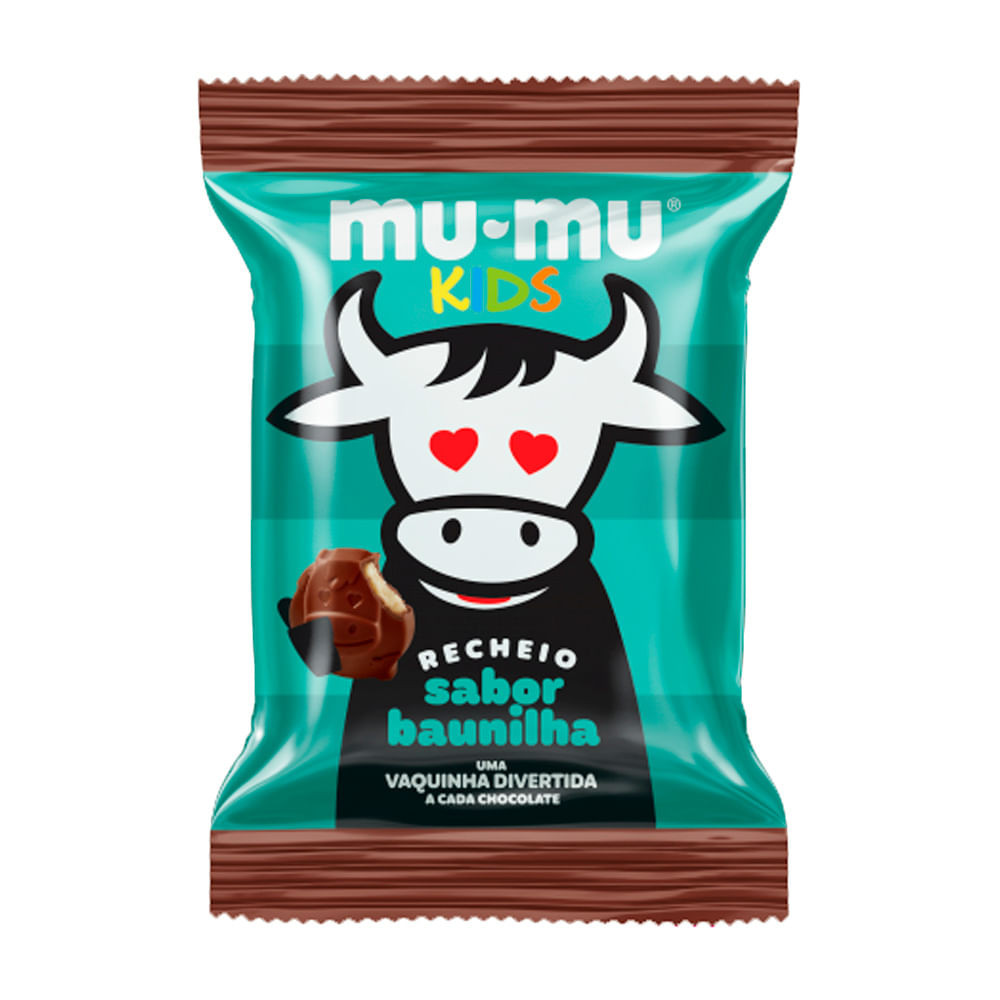 Chocolate Mu-Mu Kids Neugebauer Baunilha 15,6g - Food & Beverages