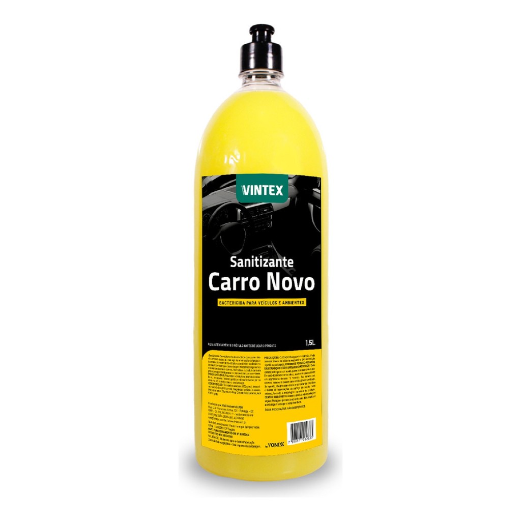 Sanitizante 1,5l Vintex Cheirinho Perfume Odorizante Carro em Oferta na Shopee