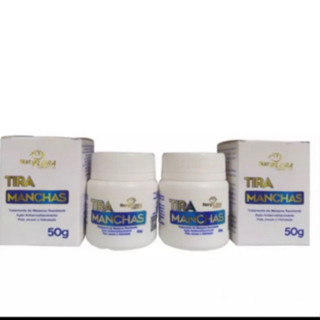 Pomada Tira Manchas kit 02 unid Anti-envelhecimento Melasma, NatyFlora em Oferta na Shopee