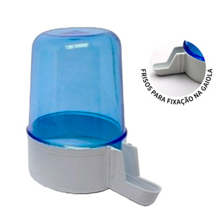 Kit Bebedouro Plastico Italiano 300ml Malha Fina - Pasaros e Aves em geral em Oferta na Shopee