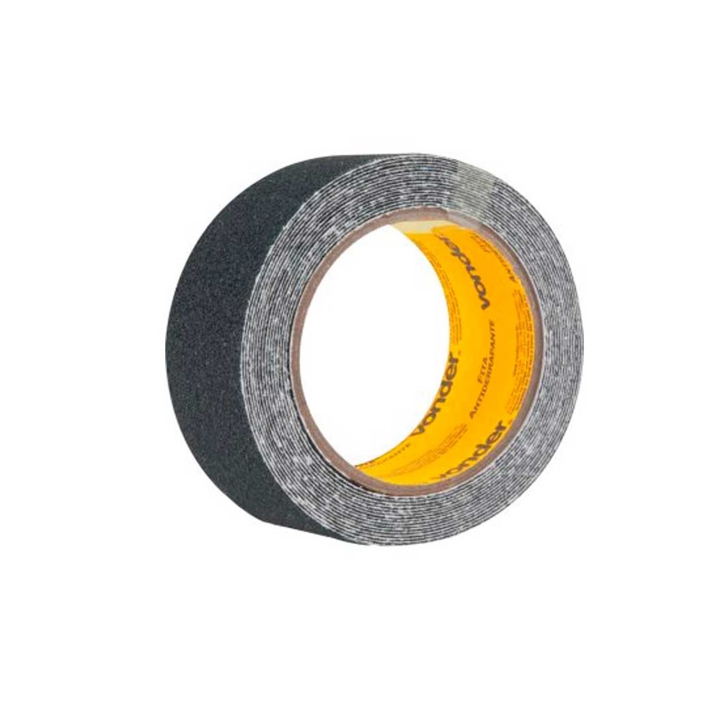 Fita Antiderrapante 50mm X 5m Preta Vonder em Oferta na Shopee