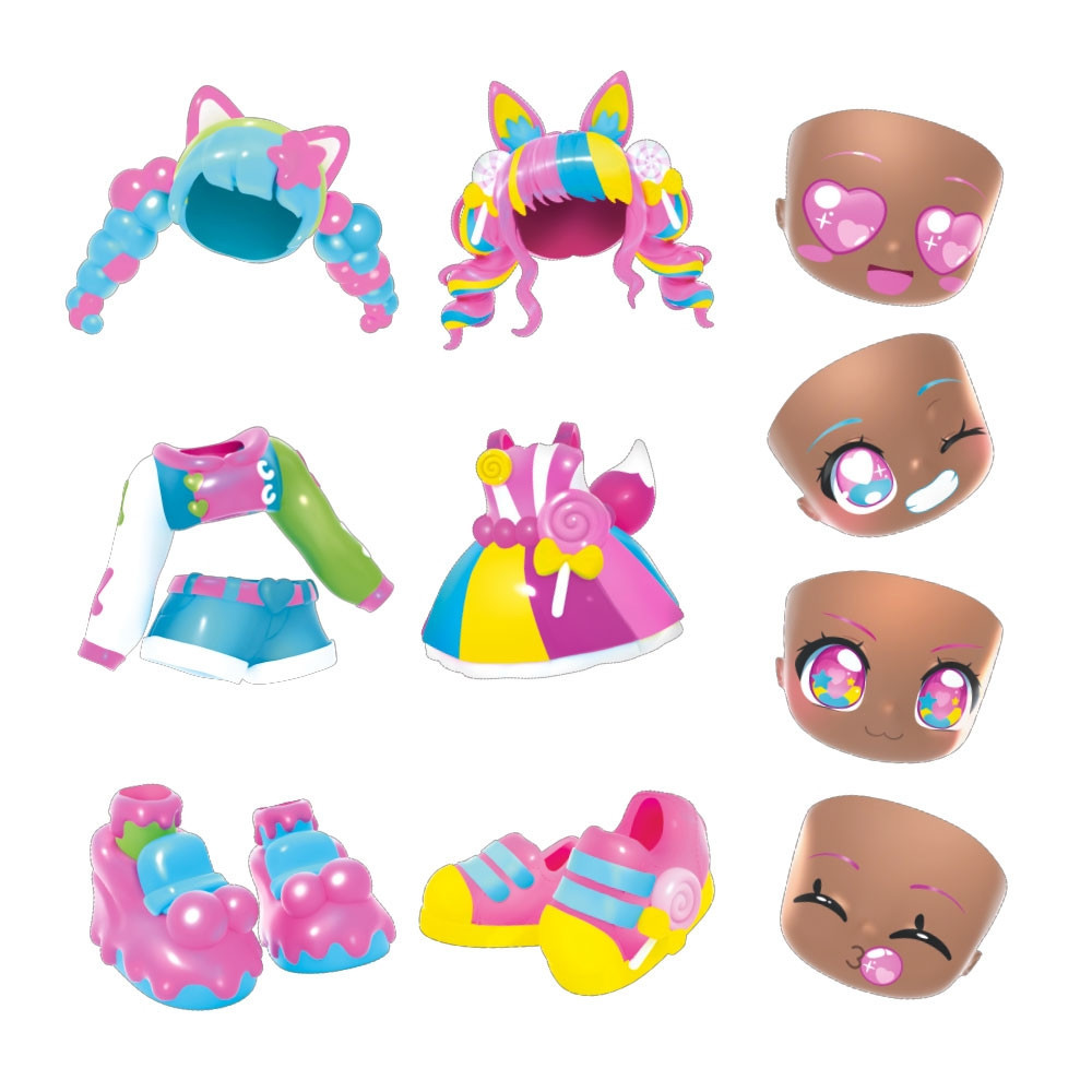 Detalhes do Modelo Sortidos Boneca Animakii C/ Acessórios Multikids  - BR2457