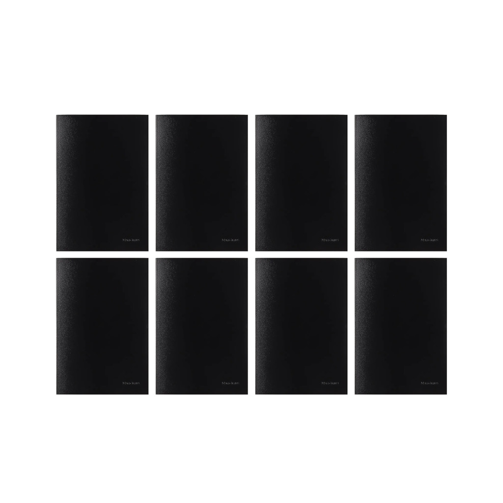 KIT COM 8 MG PRETO PLACA 4X2 CEGA EBONY CLEAN